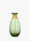 Nkuku Miza Glass Vase, Large, Green