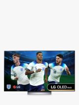 LG OLED55C34LA (2023) OLED HDR 4K Ultra HD Smart TV, 55 inch with Freeview Play/Freesat HD & Dolby Atmos, Dark Titan Silver