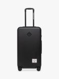 Herschel Supply Co. Heritage Hardshell 27cm 4-Wheel Medium Suitcase, Black