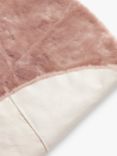 John Lewis Round Baby Sheepskin Rug, 80 x 80cm, Pink