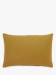 John Lewis Corded Texture Cushion, Ochre