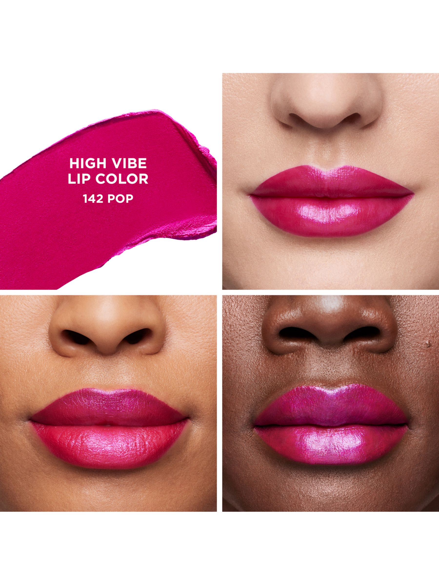 Laura Mercier High Vibe Lip Colour Lipstick, 142 Pop