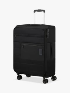 Samsonite Vaycay 4-Wheel 68cm Medium Expandable Recycled Suitcase, Black