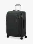 Samsonite Respark 4-Wheel 67cm Expandable Medium Suitcase, Forest Green