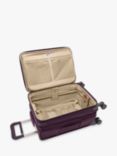 Briggs & Riley Essential Carry-on Spinner 8-Wheel 56cm Expandable Suitcase, Plum
