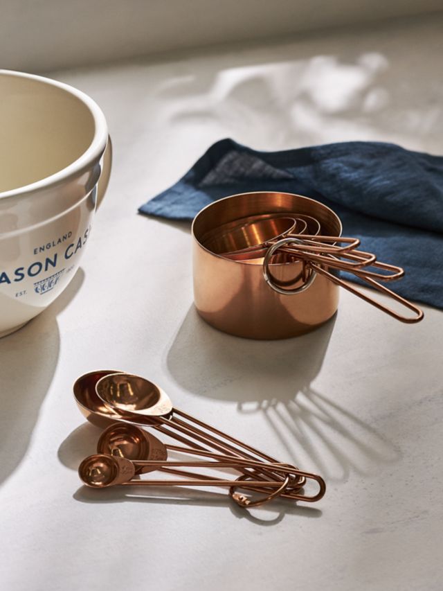 Sur La Table Copper Measuring Cups, Set of 4