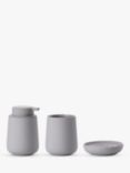 Zone Denmark Nova One Bathroom Accessories Set, Gull Grey