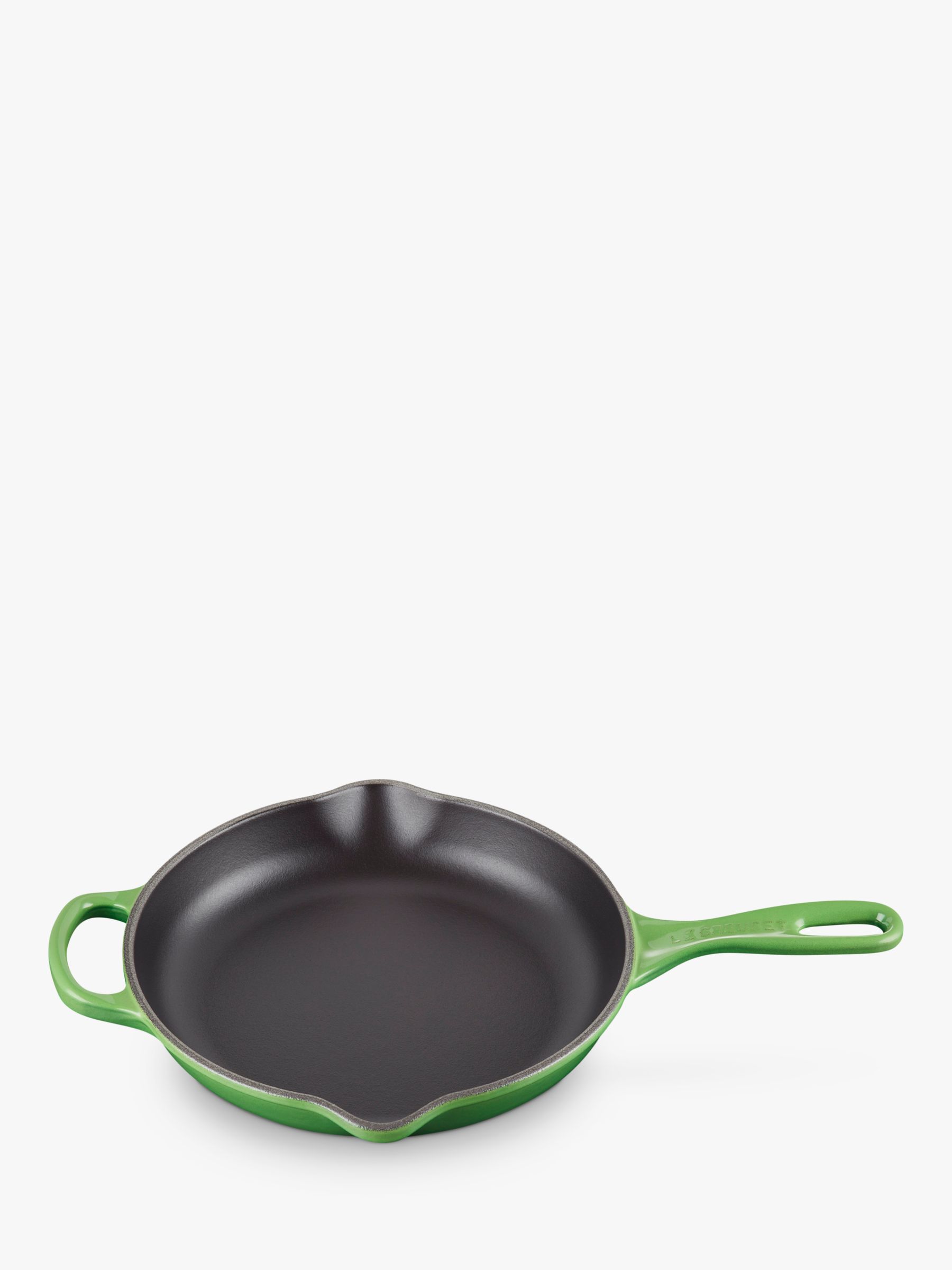 Pot Art Cast Iron Induction Griddle Pan, 28cm, Green - KARACA UK