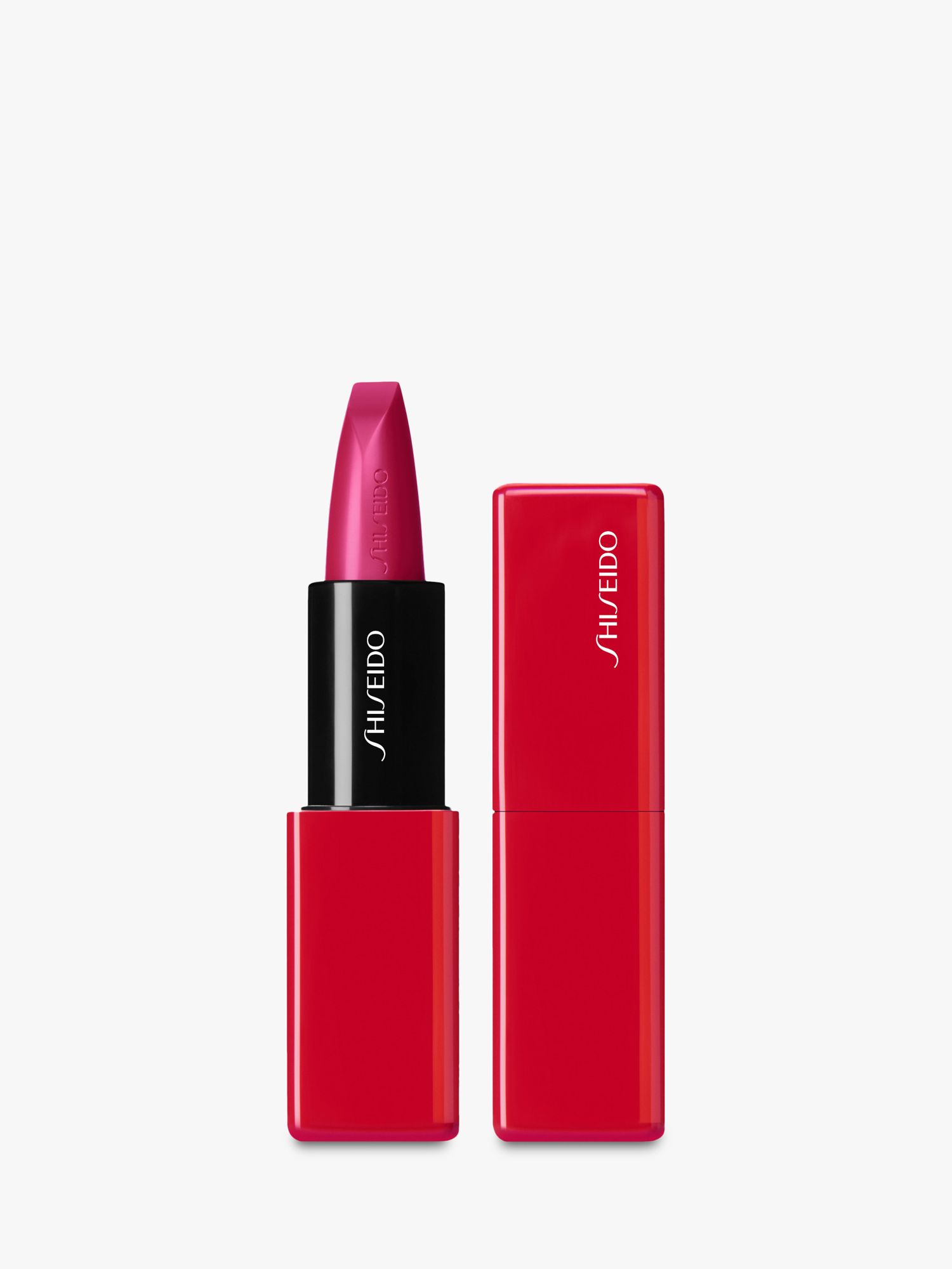 Shiseido Technosatin Gel Lipstick, 422 Fuchsia Flux at John Lewis