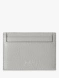 Mulberry Continental Small Classic Grain Leather Credit Card Slip, Pale Grey