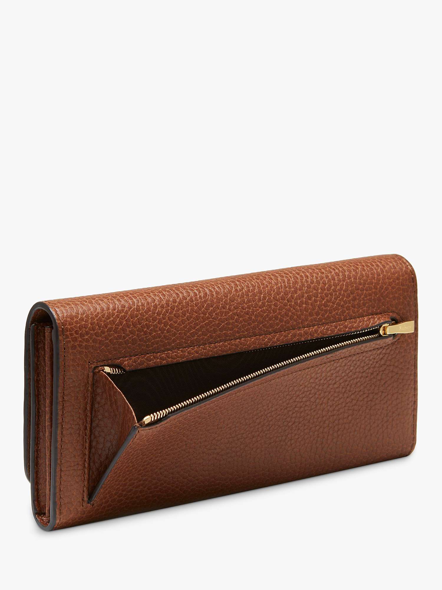 Buy Mulberry Small Classic Grain Leather Continental Wallet Online at johnlewis.com