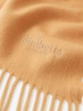 Mulberry Large Sold Merino Wool Scarf, Camel