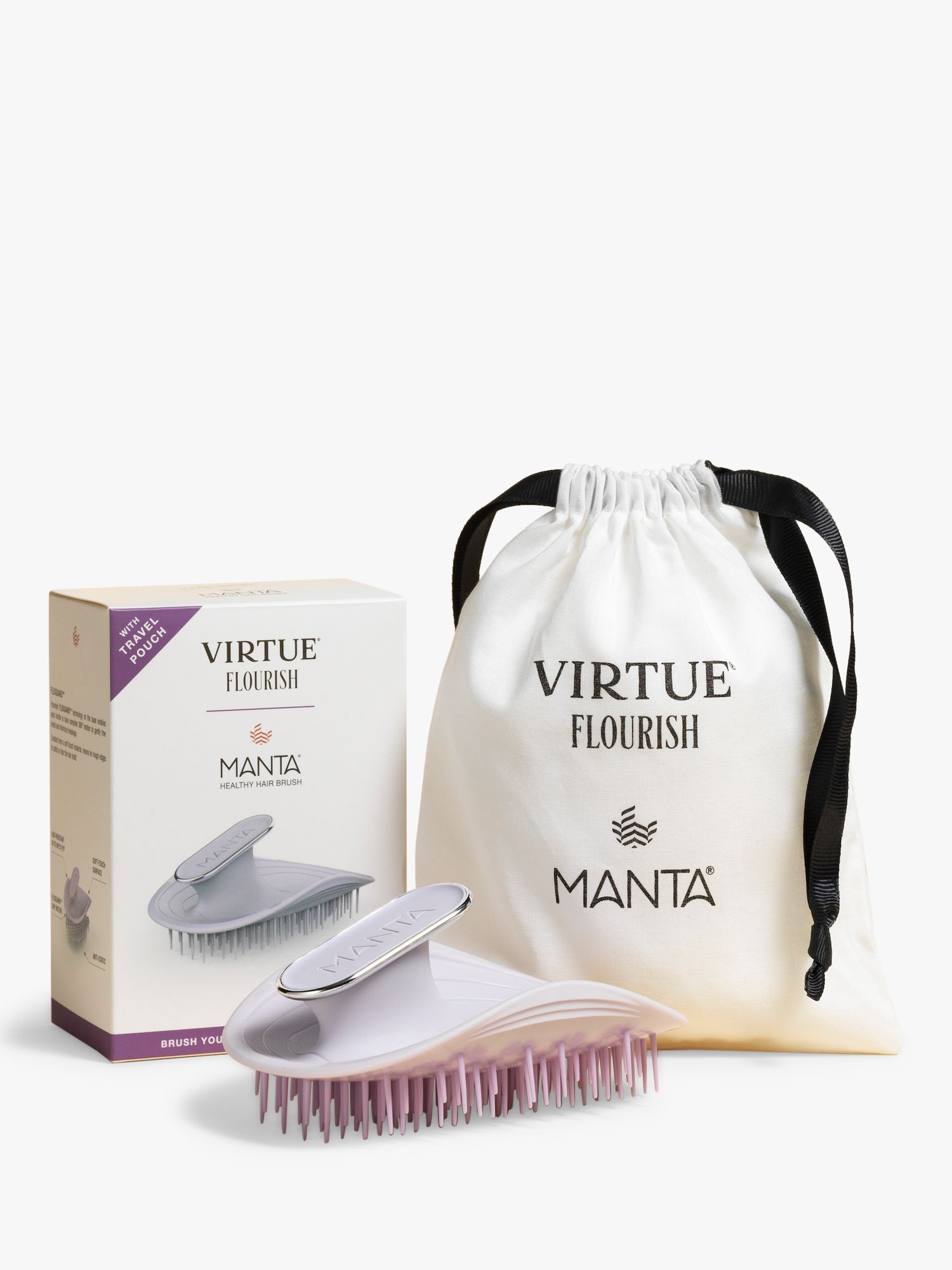 Virtue MANTA® x Virtue Flourish® Healthy Hair Brush 3
