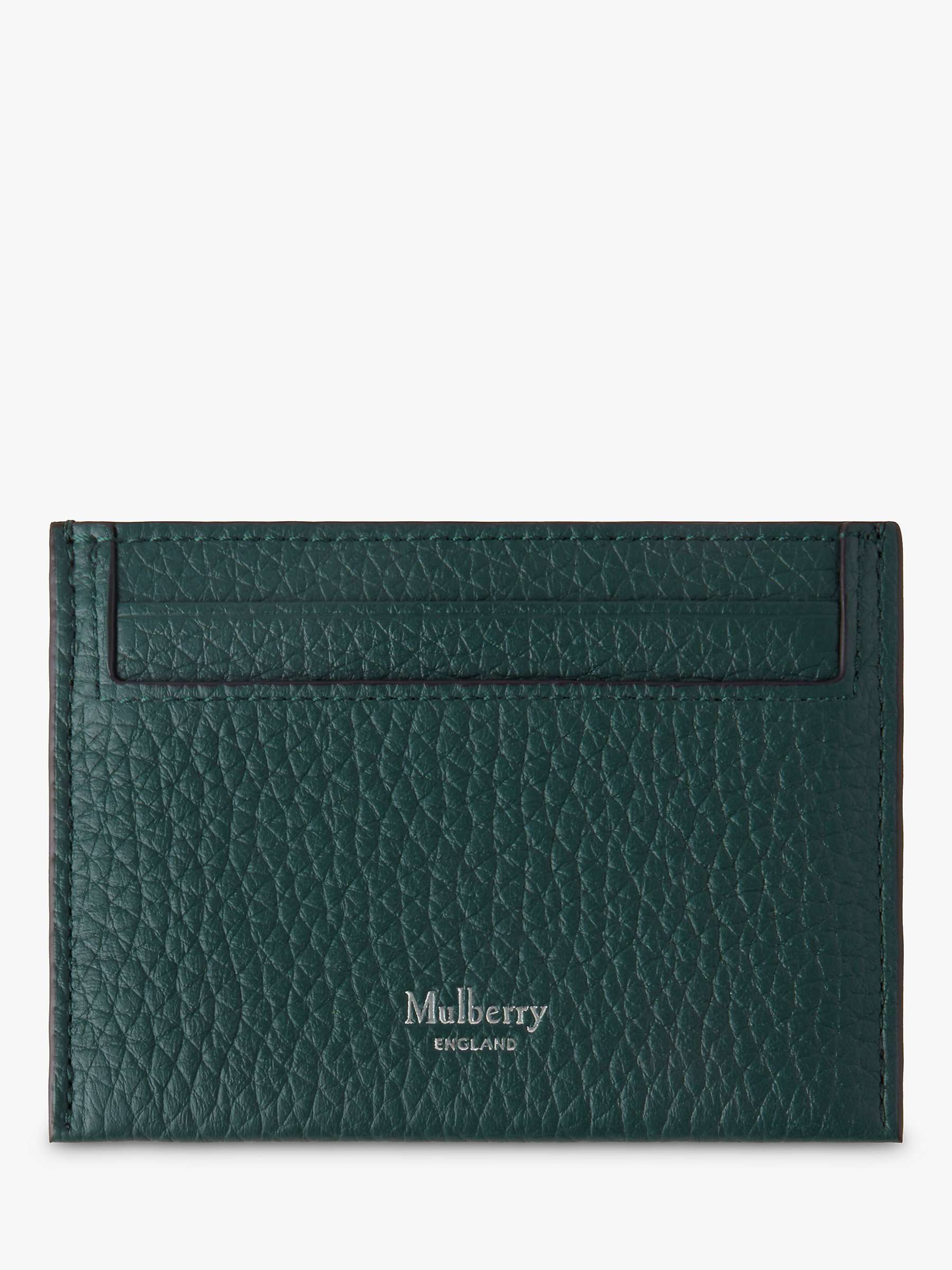 Buy Mulberry Heavy Grain Leather Credit Card Slip Online at johnlewis.com