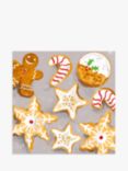 Museums & Galleries Gingerbread Treats Charity Christmas Cards, Pack of 8