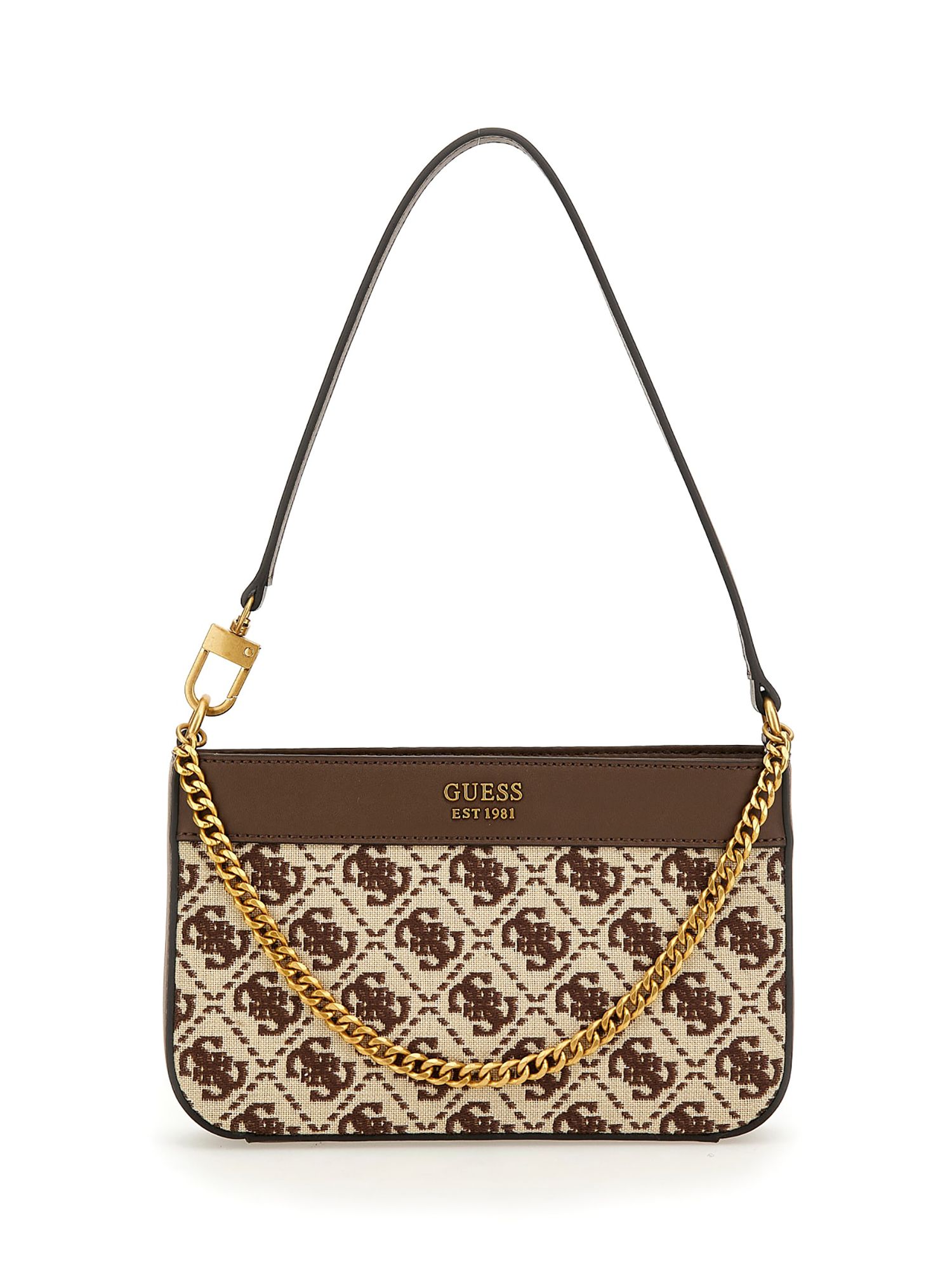 Buy Guess Katey Luxury Satchel Brown Bag from the Next UK online shop
