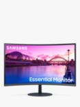 Samsung LS27C390 Full HD Curved Monitor, 27”, Black