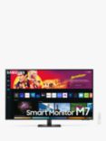 Samsung M70B 4K Ultra HD Smart Monitor, 43”, Black