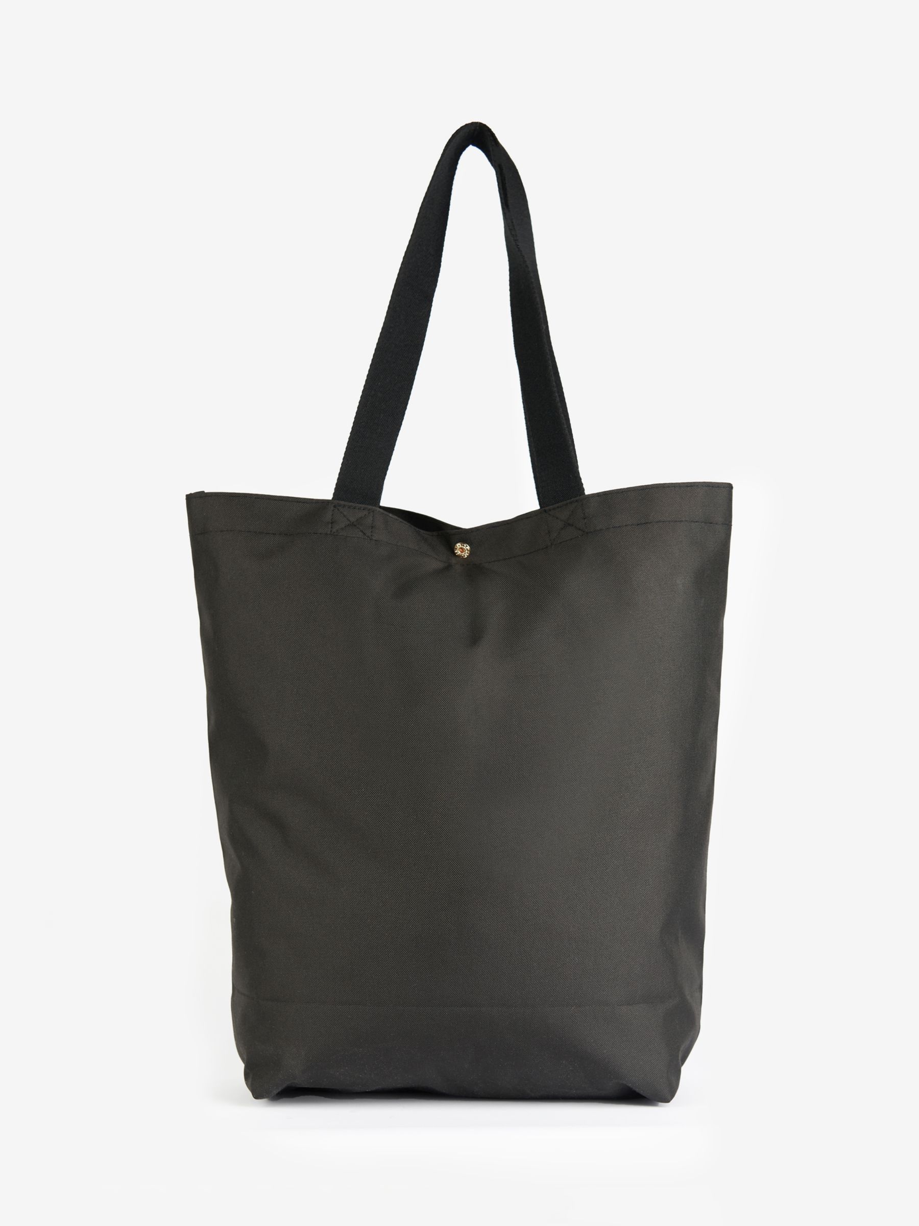 Barbour International Apex Logo Shopper Bag, Black at John Lewis & Partners