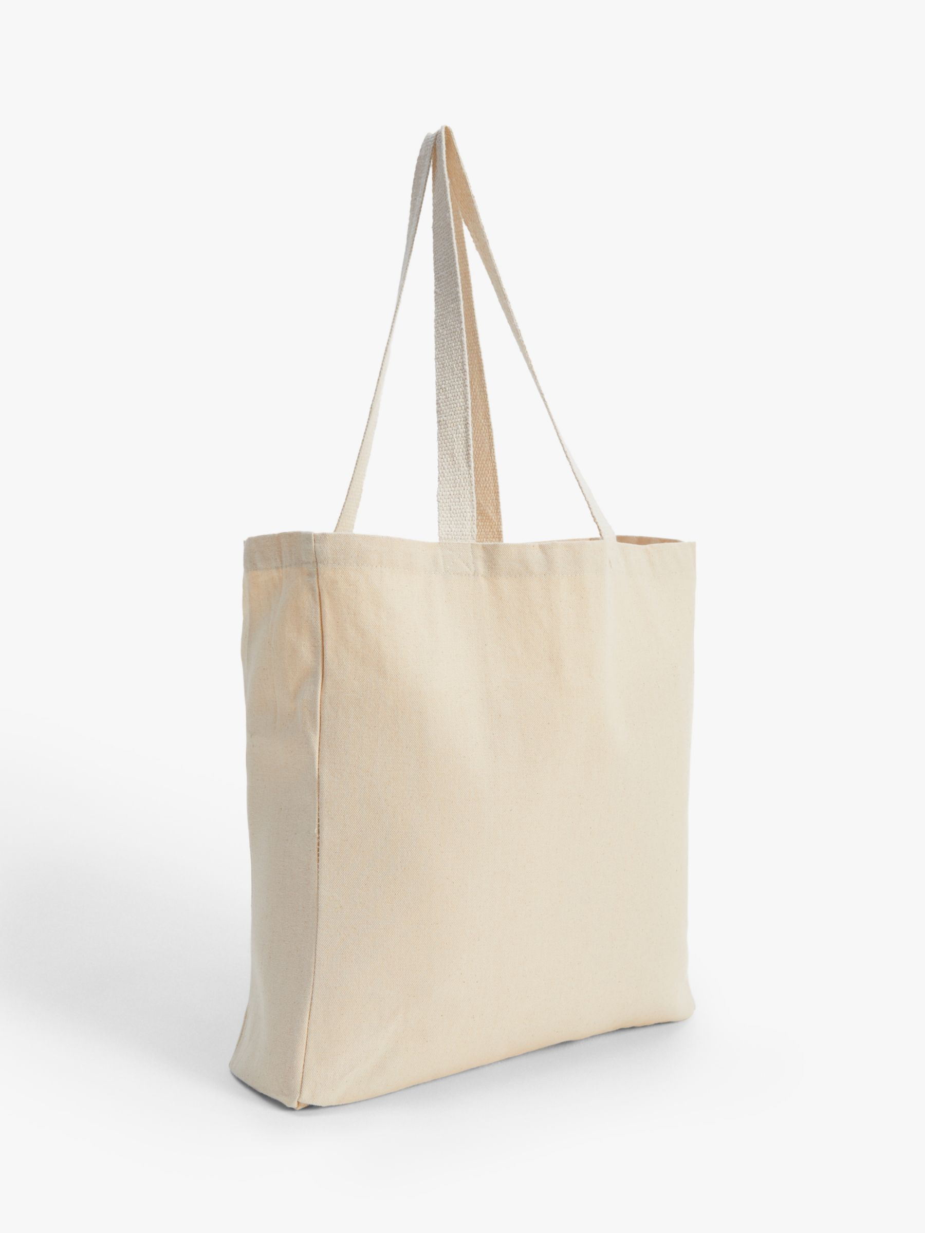 John Lewis Pride Reusable Tote Bag, Natural/Multi at John Lewis & Partners