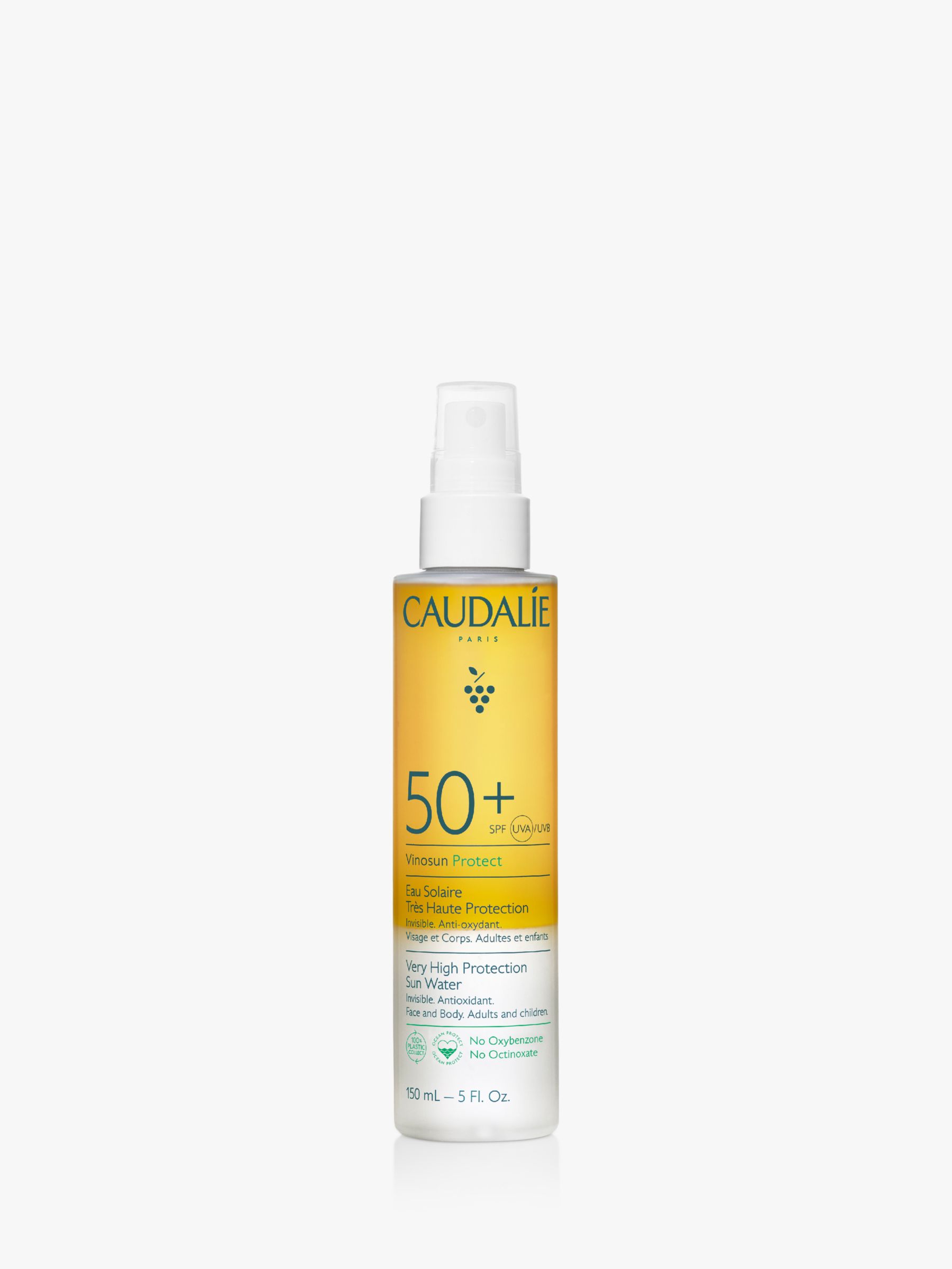 Caudalie Vinosun Very High Protection Sun Water SPF 50+, 150ml 1