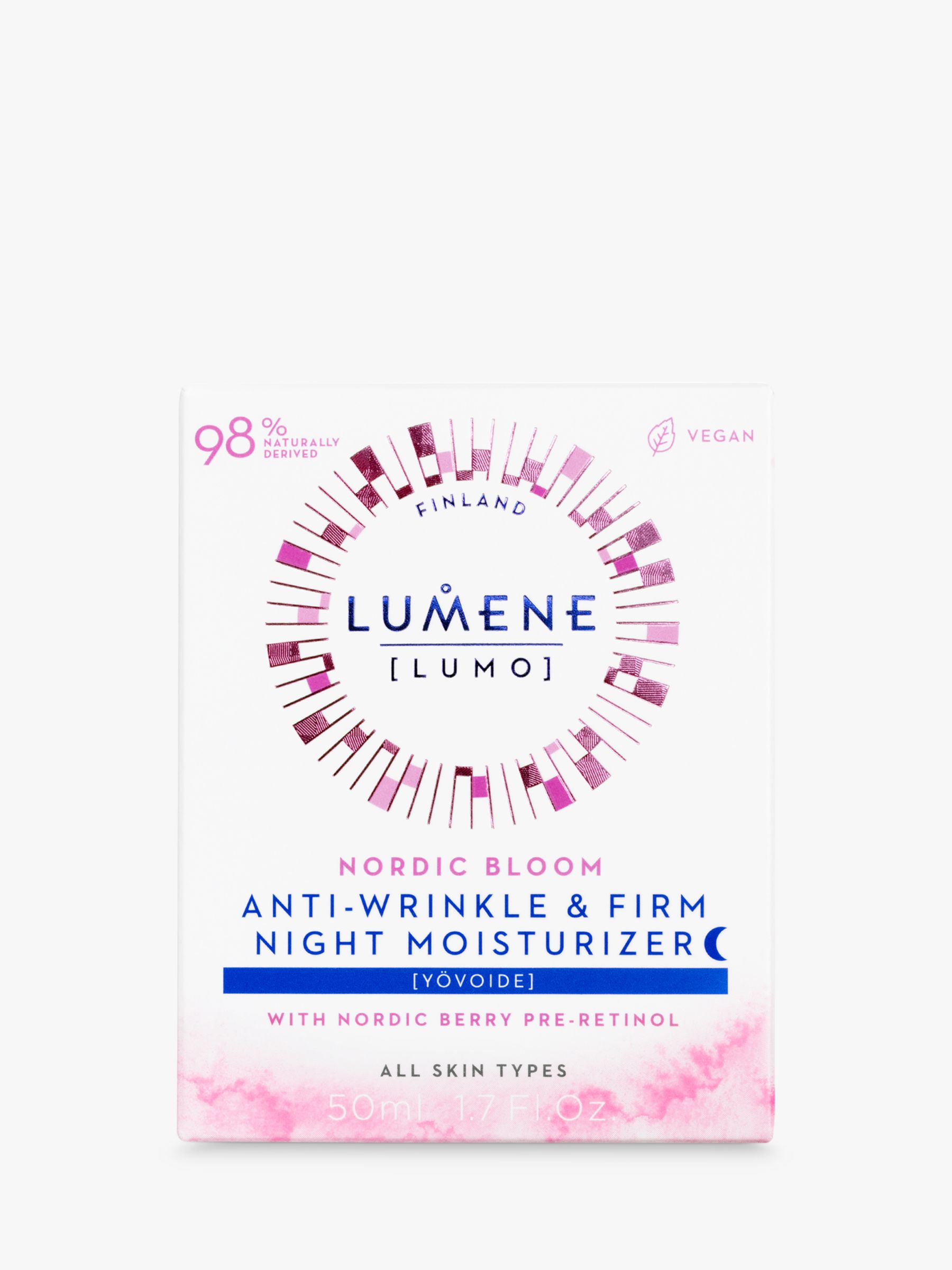 Lumene Nordic Bloom Lumo Anti-Wrinkle & Firm Night Cream, 50ml 2