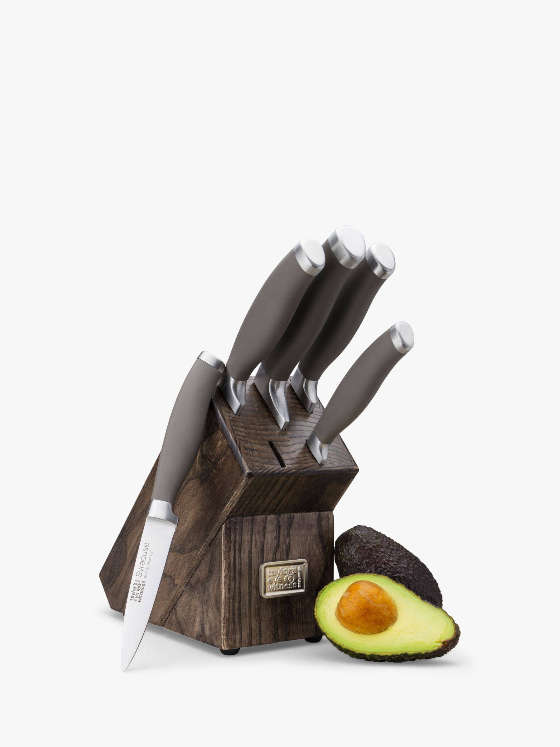 Technicolor Culinary Cutters : Taylor's Coloured Kitchen Knife Block