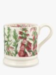 Emma Bridgewater Flowers Foxgloves Half Pint Mug, 300ml, Pink/Green