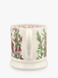 Emma Bridgewater Flowers Foxgloves Half Pint Mug, 300ml, Pink/Green