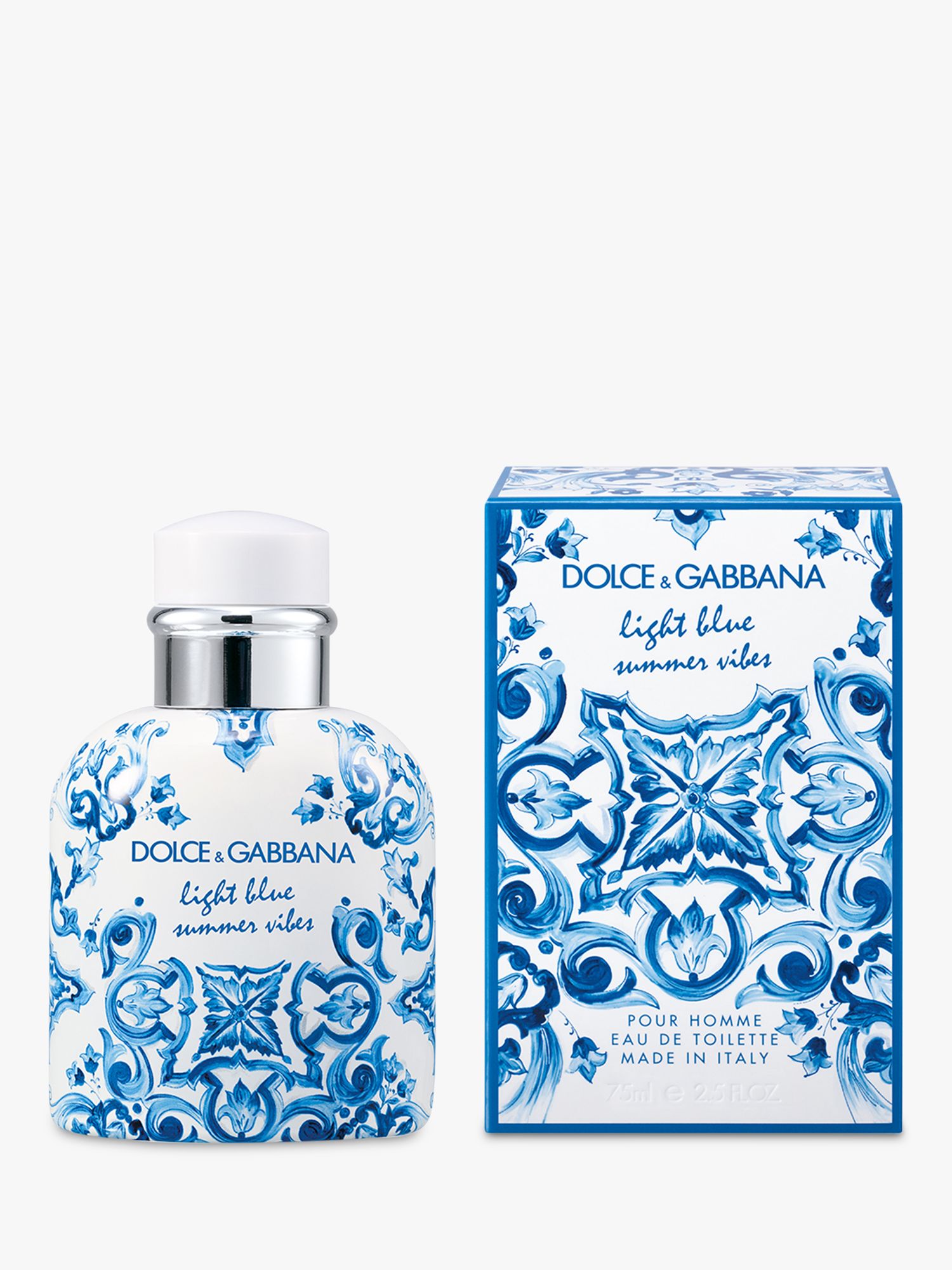 Dolce & Gabbana Light Blue Summer Vibes Pour Homme Eau de Toilette, 75ml 2