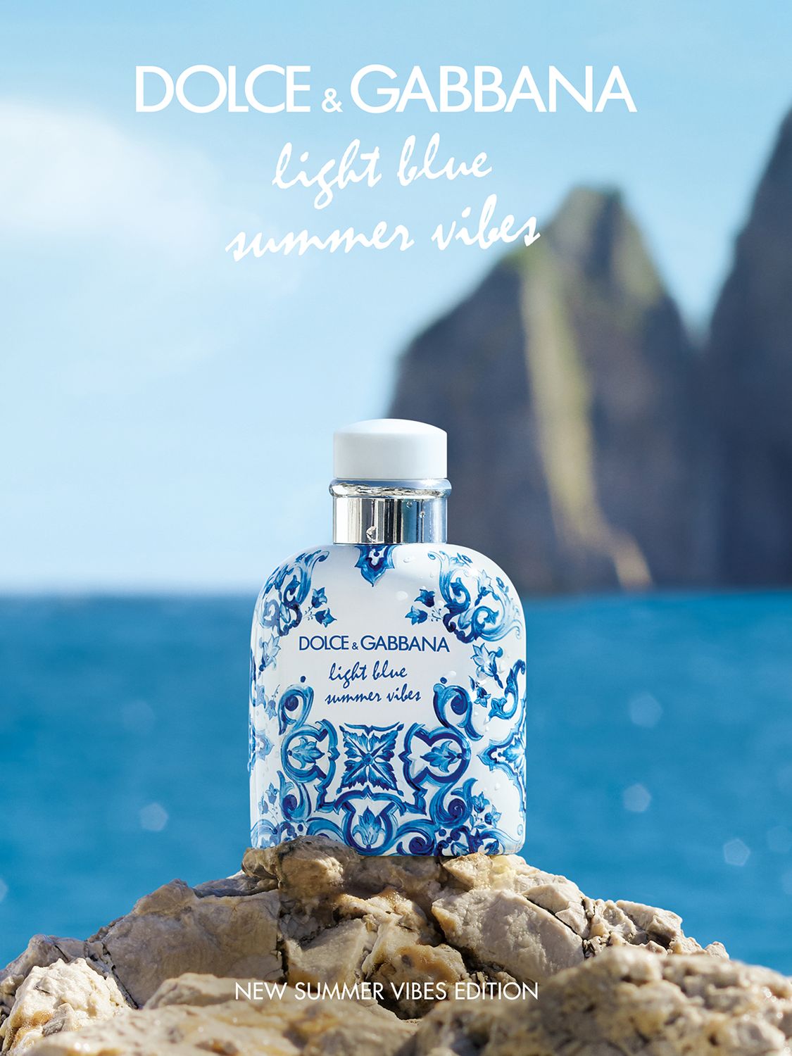 Dolce And Gabbana Light Blue Summer Vibes Pour Homme Eau De Toilette 75ml At John Lewis And Partners