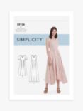 Simplicity Misses' Released Pleat Dress Sewing Pattern, S9134