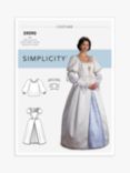 Simplicity Misses' Renaissance Costume Dress Sewing Pattern, S9090