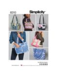 Simplicity Quilted Bags Sewing Pattern, S8310