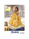 Simplicity Disney Beauty and the Beast Child's and 45cm Dolls' Ballgown Sewing Pattern, S8405A