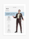 Simplicity Men's Tuxedo Costume Sewing Pattern, S9170