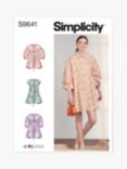 Simplicity Misses' Button Down Dresses Sewing Pattern, S9641
