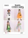 Simplicity Toddlers' Tulle Halloween Costumes Sewing Pattern, S9625