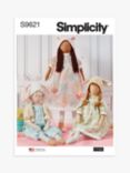Simplicity 66cm Lanky Plush Dolls Sewing Pattern, S9621