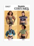 Simplicity Misses' Costume Top Sewing Pattern, S9627