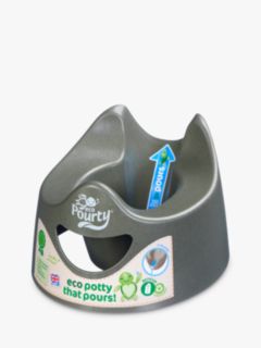 Pourty Eco Recycled Plastic Potty, Rockpool Grey