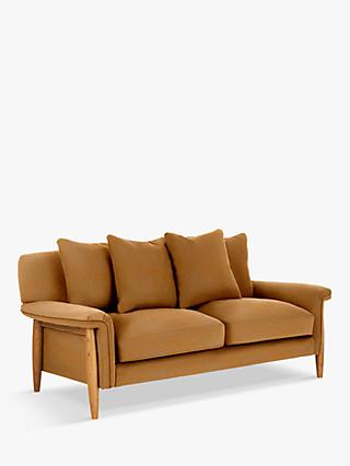 Sorrento Range, ercol for John Lewis Sorrento Medium 2 Seater Sofa, Light Leg, Boucle Spice