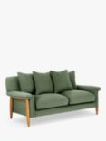 ercol for John Lewis Sorrento Medium 2 Seater Sofa, Light Leg, Boucle Green