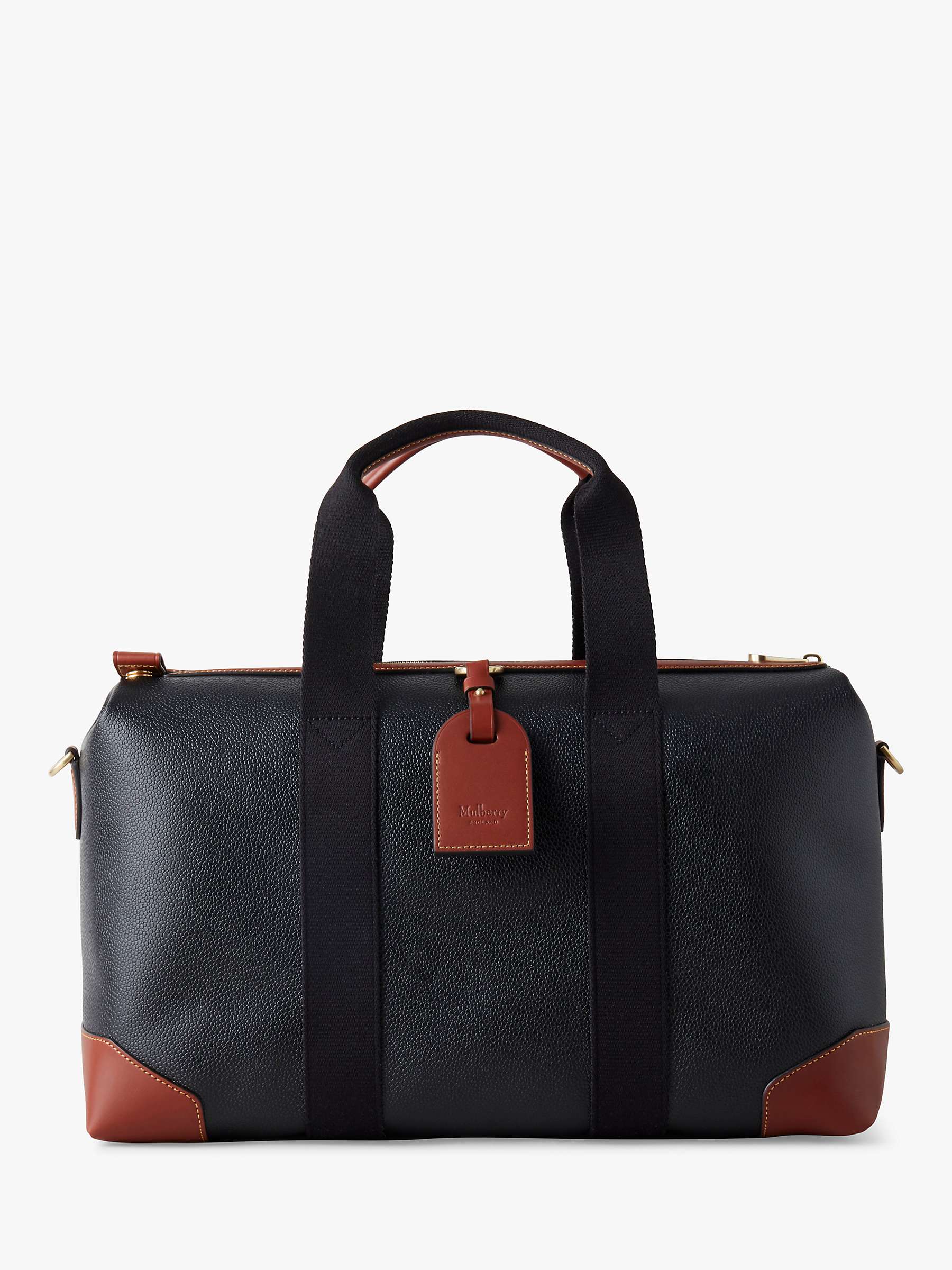 Buy Mulberry Heritage Day Clipper Eco Scotchgrain Travel Bag Online at johnlewis.com