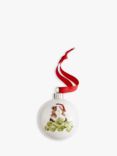 Wrendale Designs Brussel Sprouts Guinea Pig Fine Bone China Christmas Bauble