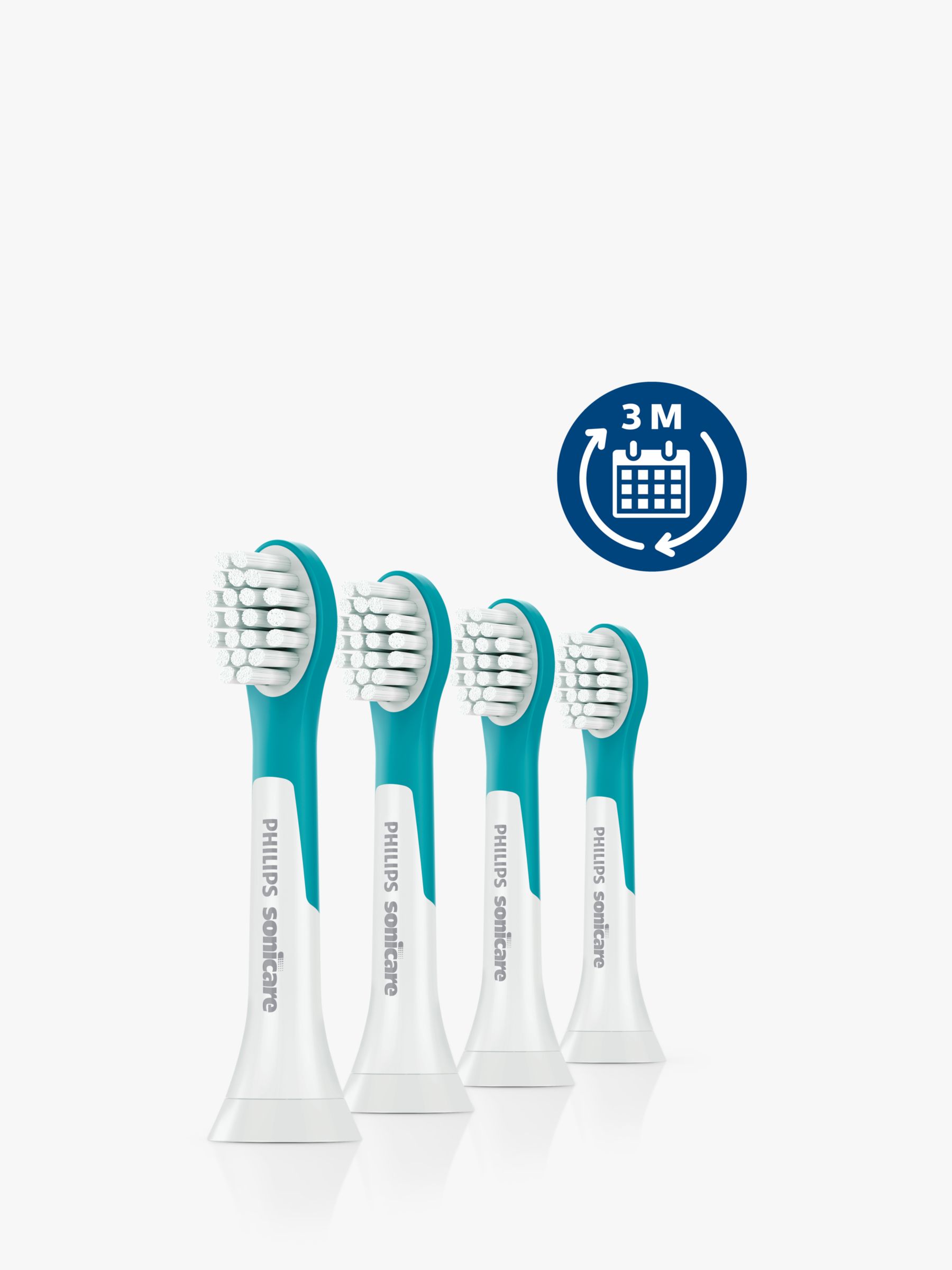 Philips Sonicare For Kids HX6034/33 Replacement Brush Heads, Pack of 4 2