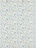 Clarke & Clarke Mallow Furnishing Fabric, Denim/Ivory