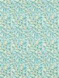 Clarke & Clarke Willow Boughs Made to Measure Curtains or Roman Blind, Teal