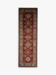 Gooch Oriental Supreme Kazak Runner Rug, Red, L190 x W61 cm