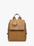 Radley Lorne Close Medium Leather Backpack, Caramel